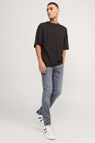 LIAM - mid grey denim - JACK & JONES JEANS INTELLIGENCE