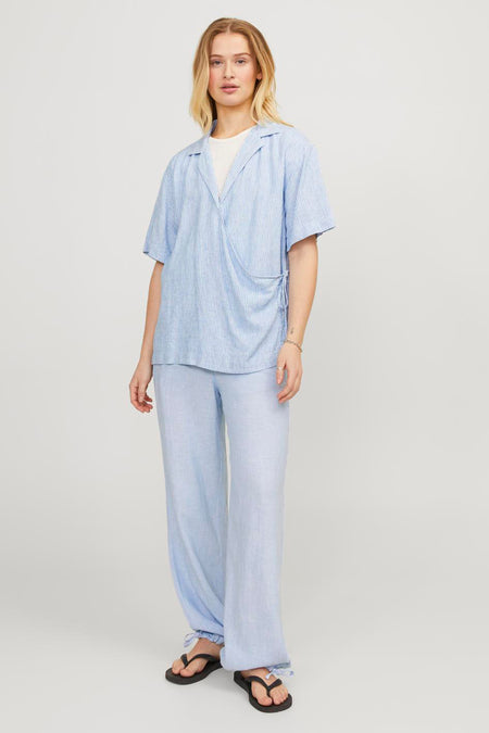 Hemd met korte mouwen - blauw