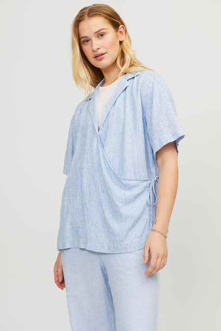 Hemd met korte mouwen - blauw