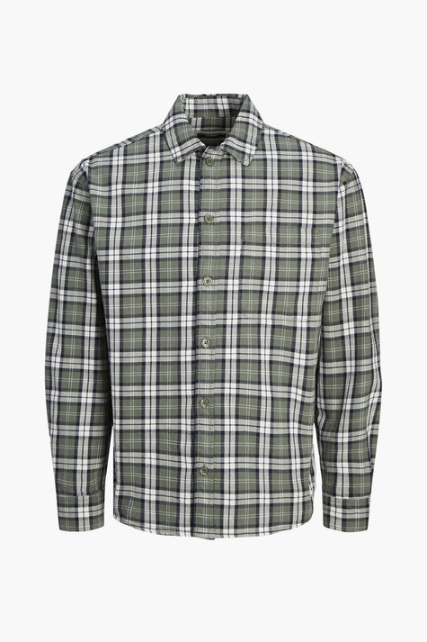 JCOCOLLECTIVE ZAC CHECK OVERSHIRT LS
