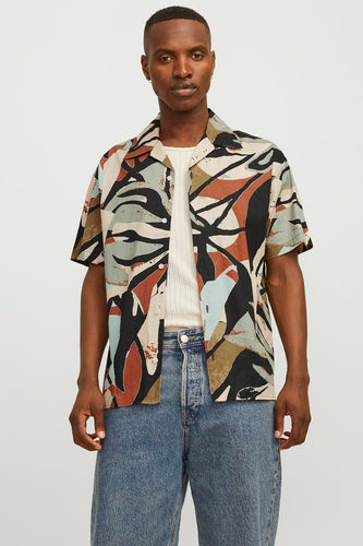 Chemise à manches courtes - noir - ORIGINALS BY JACK & JONES