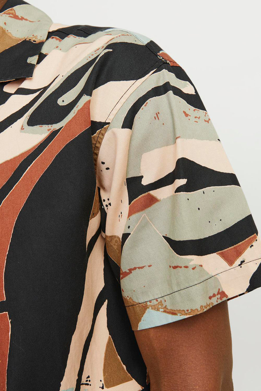 Chemise à manches courtes - noir - ORIGINALS BY JACK & JONES