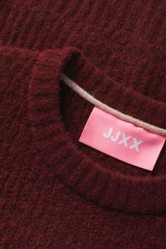 Pull met ronde hals - Bordeaux - JJXX - 8