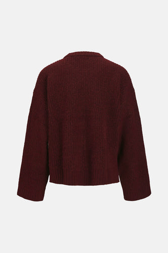 Pull met ronde hals - Bordeaux - JJXX - 8