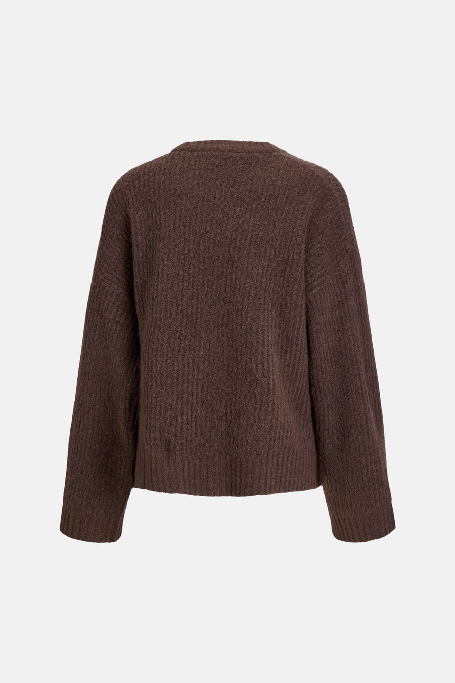 Pull col O brun - JJXX