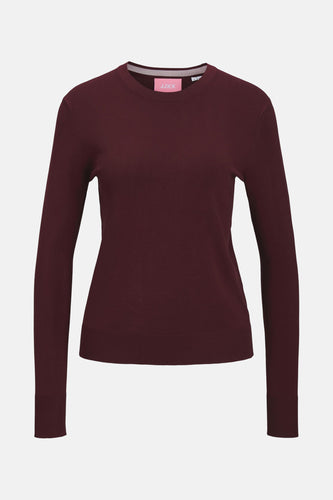 Pull met ronde hals - rood - JJXX