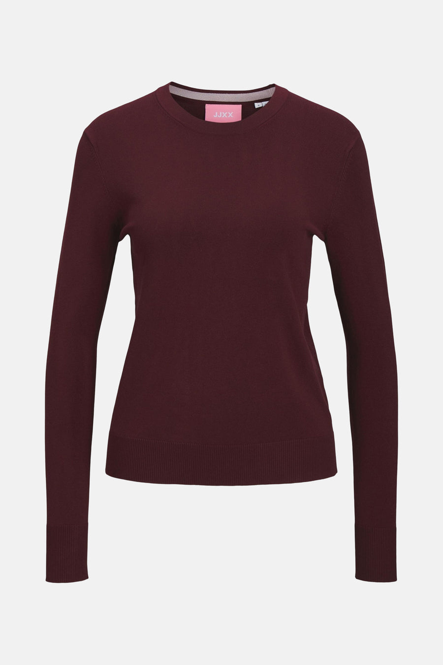 Pull met ronde hals - rood - JJXX