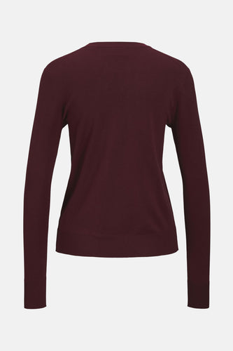 Pull met ronde hals - rood - JJXX