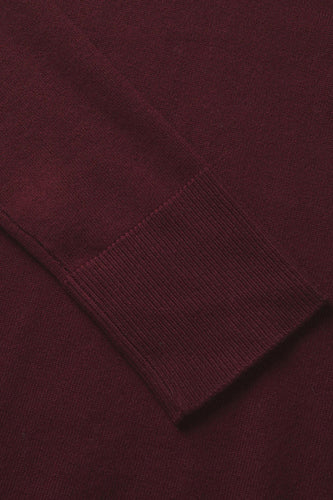 Pull met ronde hals - rood - JJXX