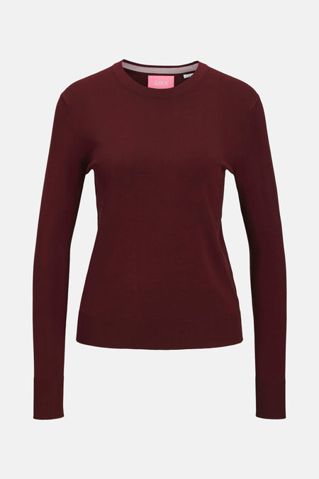 JXCARA COMFY CREW NECK KNIT NOOS