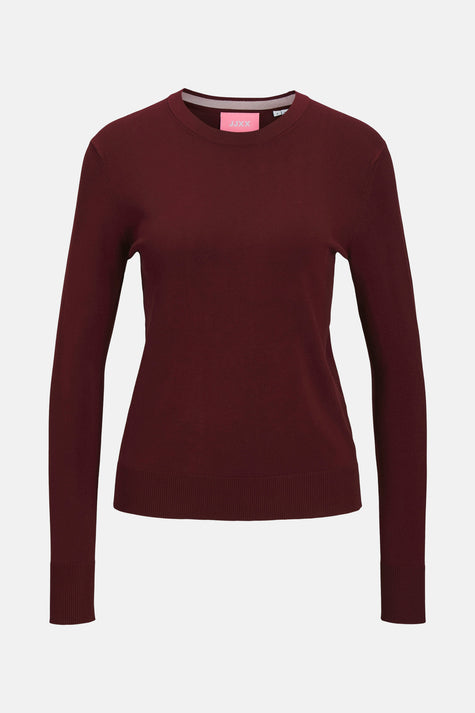 JXCARA COMFY CREW NECK KNIT NOOS