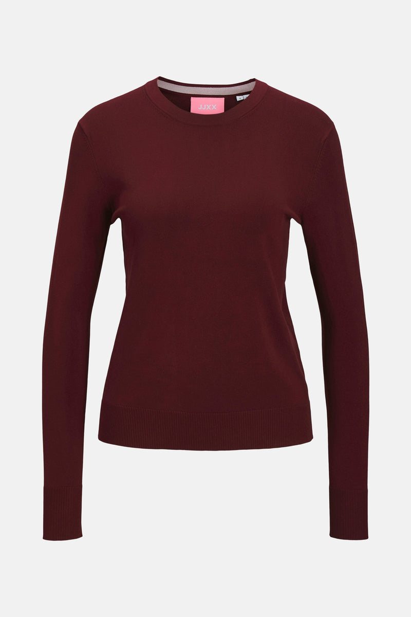 JXCARA COMFY CREW NECK KNIT NOOS