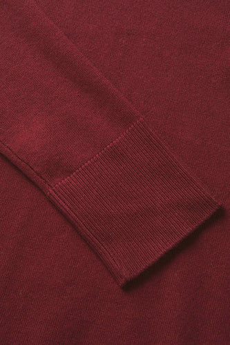 Pull met ronde hals - rood - JJXX