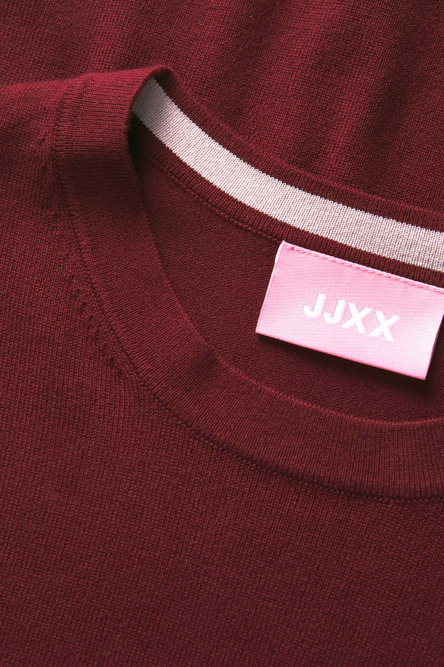 Pull met ronde hals - rood - JJXX