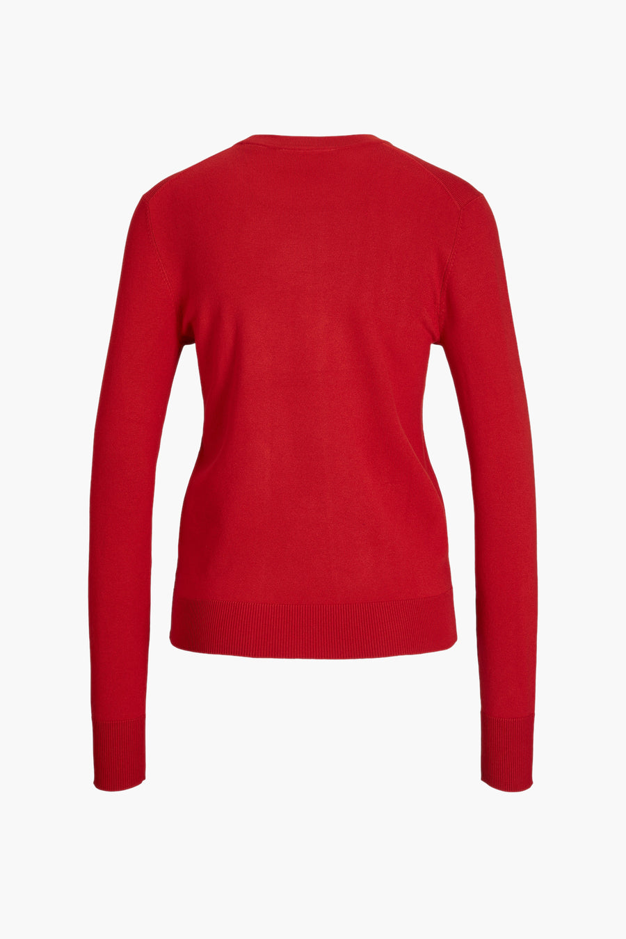 Pull met ronde hals - rood - JJXX