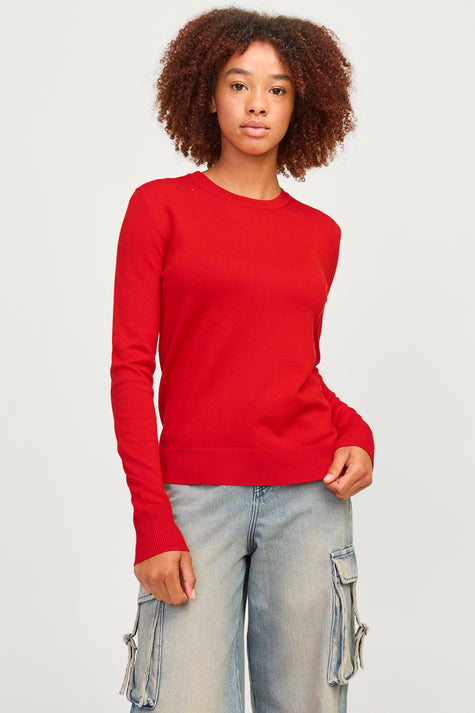 JXCARA COMFY CREW NECK KNIT SN