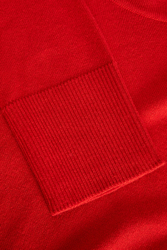 Pull met ronde hals - rood - JJXX