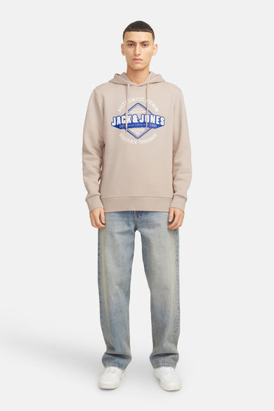 Sweat à capuche Beige - ORIGINALS BY JACK & JONES