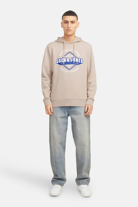 Sweat à capuche Beige - ORIGINALS BY JACK & JONES