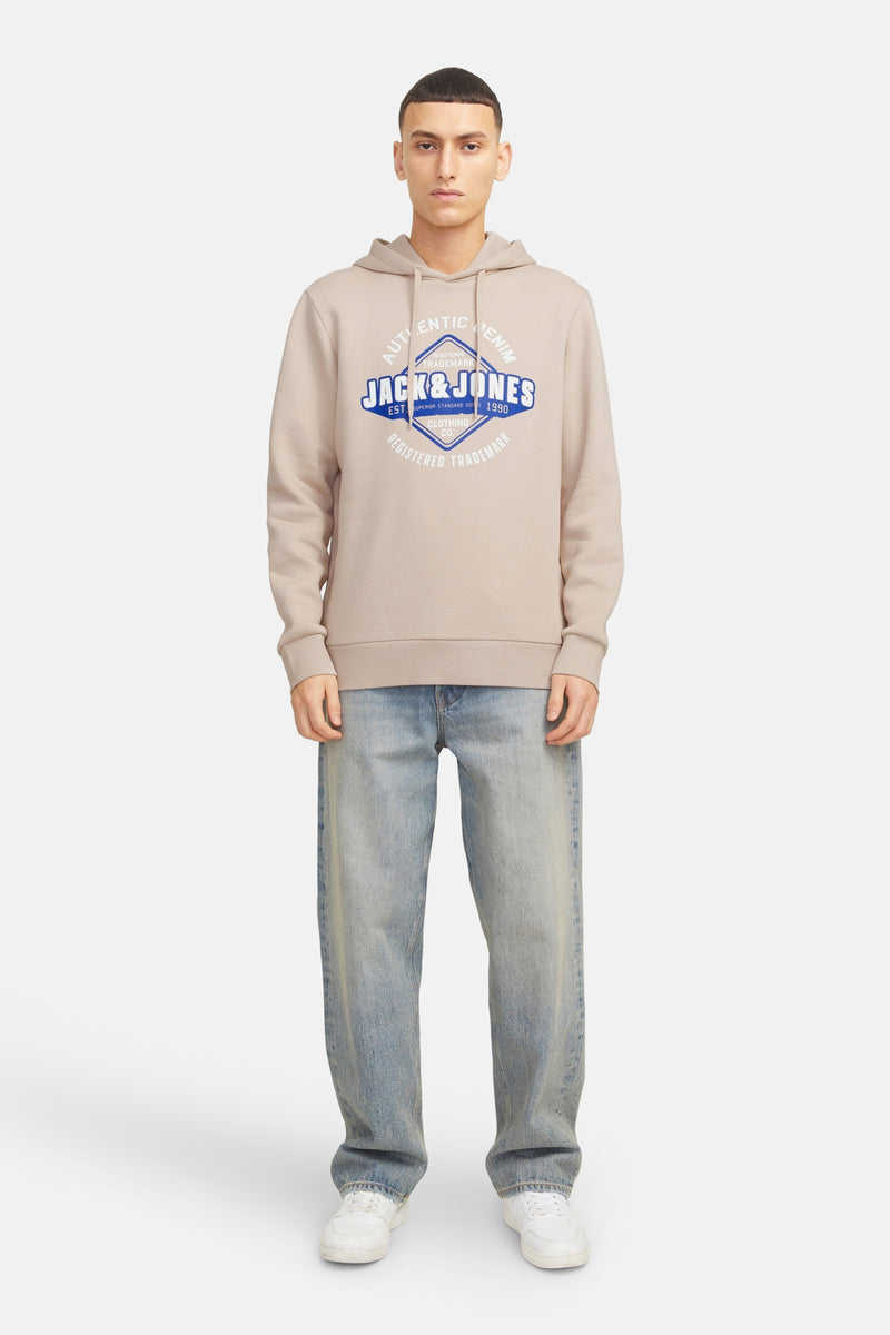 Sweater met kap Beige - ORIGINALS BY JACK & JONES