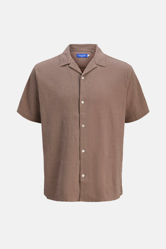 Chemise à manches courtes - brun - ORIGINALS BY JACK & JONES