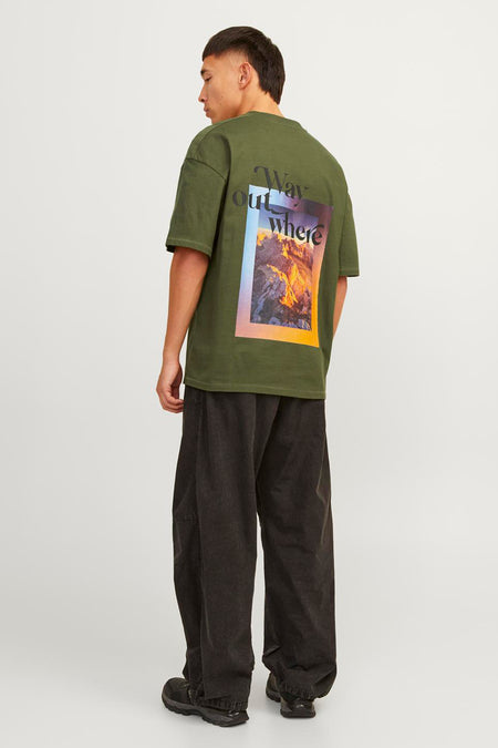 T-shirt met korte mouwen - groen