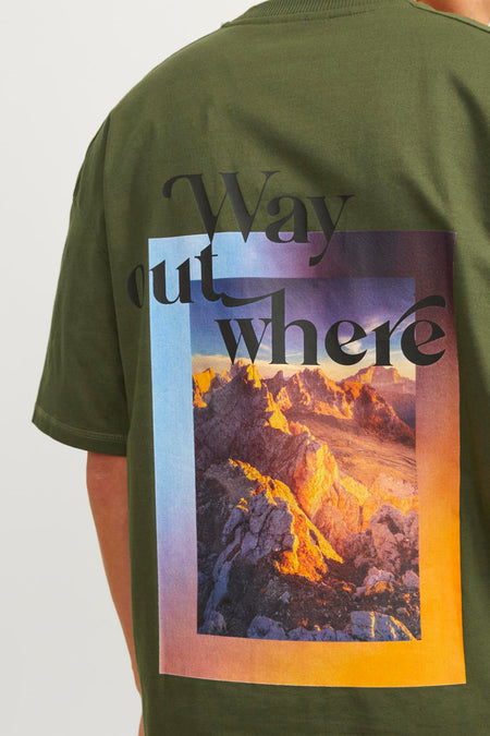 T-shirt met korte mouwen - groen