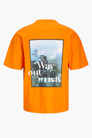 T-shirt (korte mouwen) Oranje - CORE BY JACK & JONES