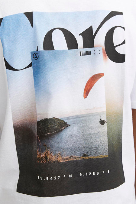 T-shirt met korte mouwen - wit
