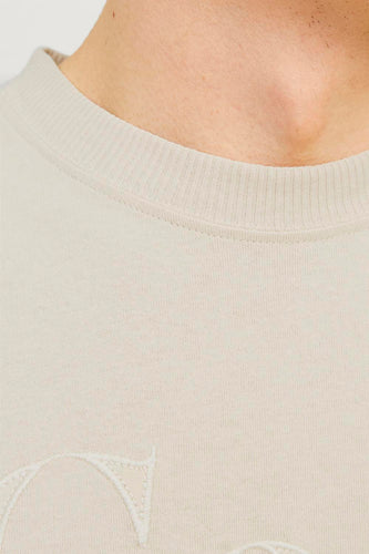 T-shirt met korte mouwen - ecru - CORE BY JACK & JONES