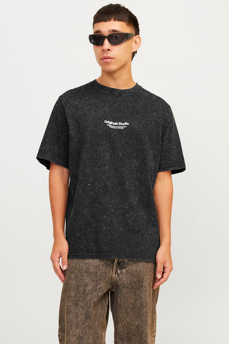T-shirt (manches courtes) Noir - ORIGINALS BY JACK & JONES