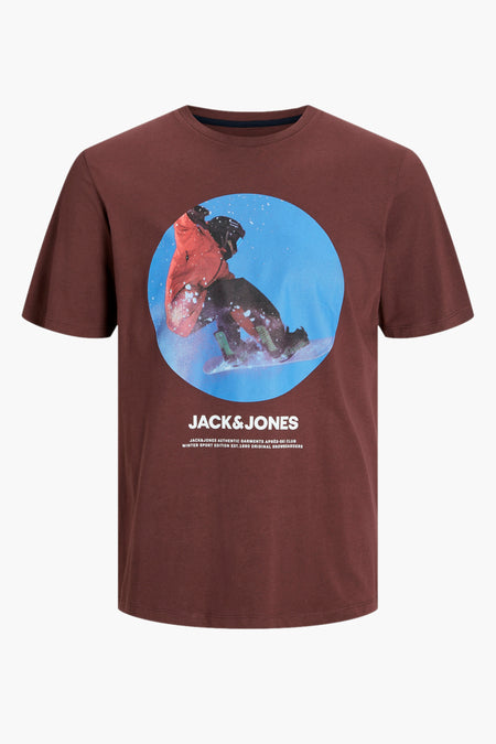 T-shirt (manches courtes) Rouge - ORIGINALS BY JACK & JONES