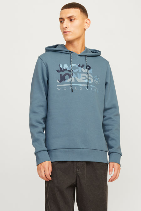 Sweat à capuche Bleu - ORIGINALS BY JACK & JONES