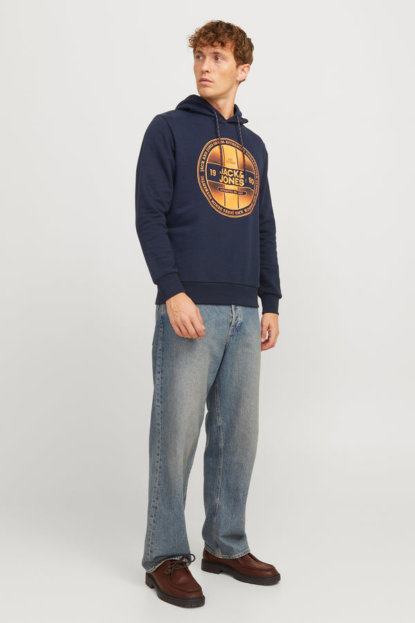 Sweater met kap Blauw - CORE BY JACK & JONES