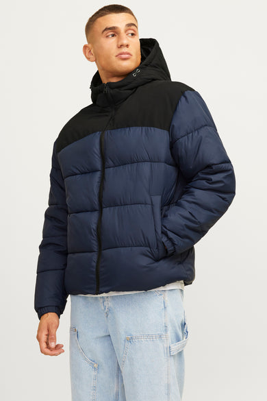 Korte jas - blauw