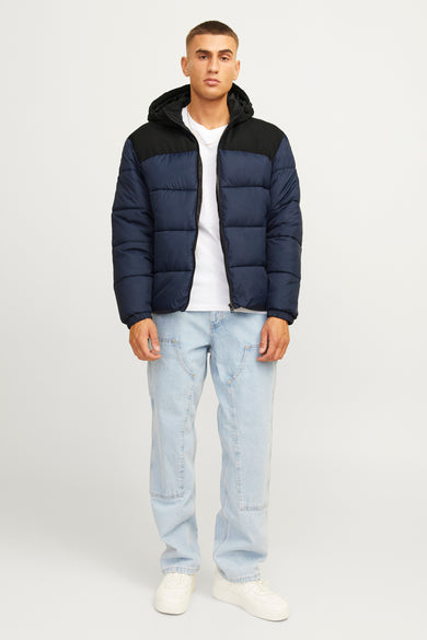 Korte jas - blauw
