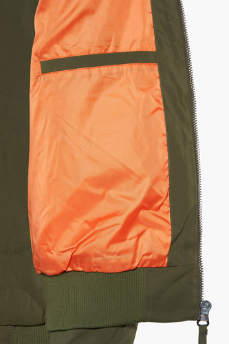 Korte jas - groen - CORE BY JACK & JONES