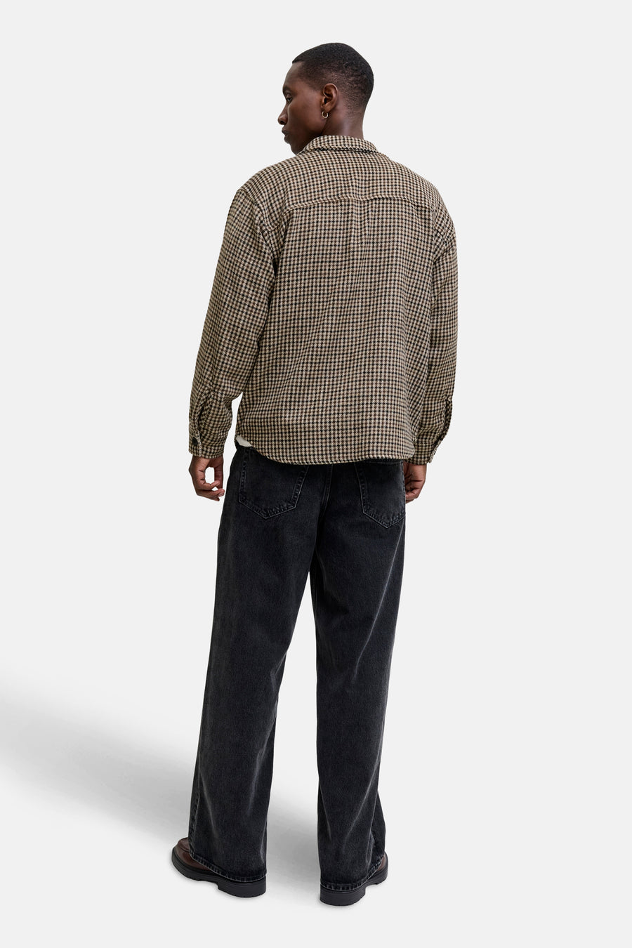 Chemise à manches longues - brun - ORIGINALS BY JACK & JONES