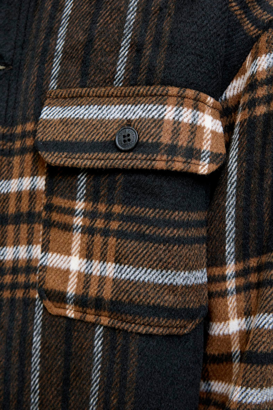 Chemise à manches longues - brun - ORIGINALS BY JACK & JONES