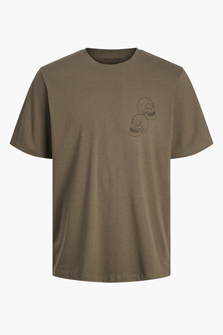 T-shirt (manches courtes) Brun - ORIGINALS BY JACK & JONES