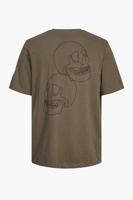 T-shirt (manches courtes) Brun - ORIGINALS BY JACK & JONES