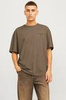 T-shirt met korte mouwen - bruin