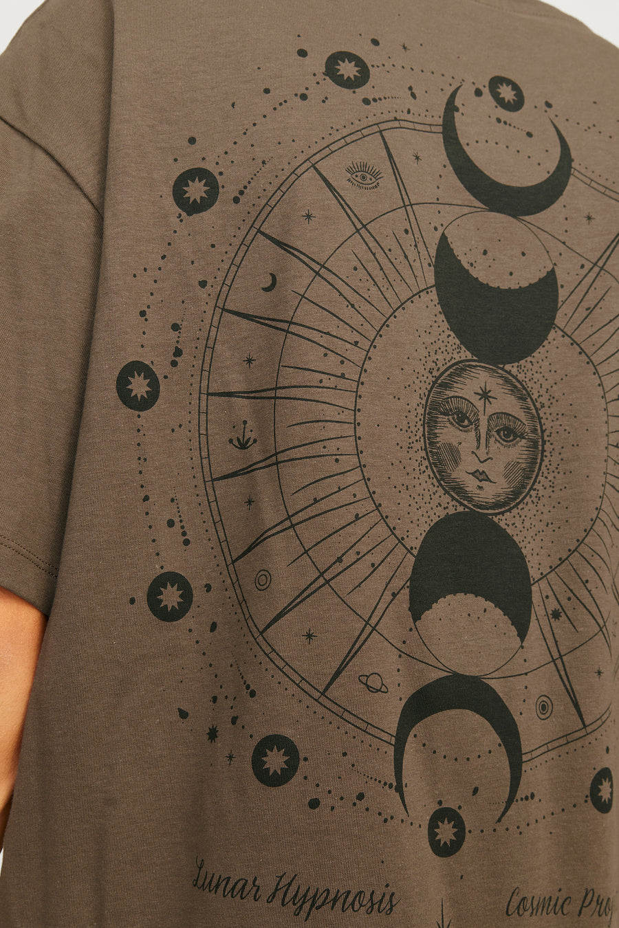 T-shirt met korte mouwen - bruin