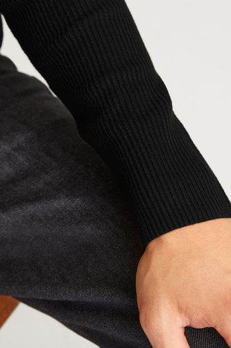 Pull met ronde hals - zwart - CORE BY JACK & JONES - 7