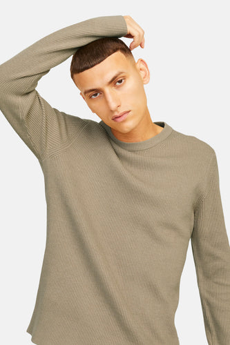JJEPERFECT KNIT CREW NECK LN