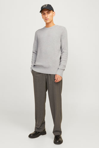 Pull à col rond - gris - CORE BY JACK & JONES