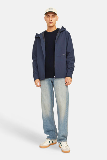 Pull met ronde hals - Donkerblauw