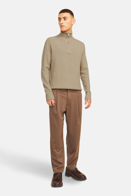 Trui met ronde hals beige - CORE BY JACK & JONES