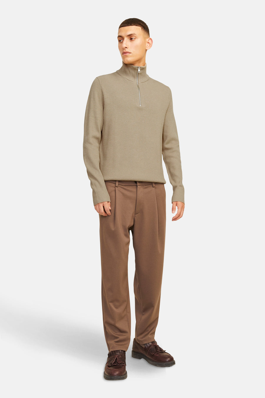 Trui met ronde hals beige - CORE BY JACK & JONES - CORE BY JACK & JONES - 3