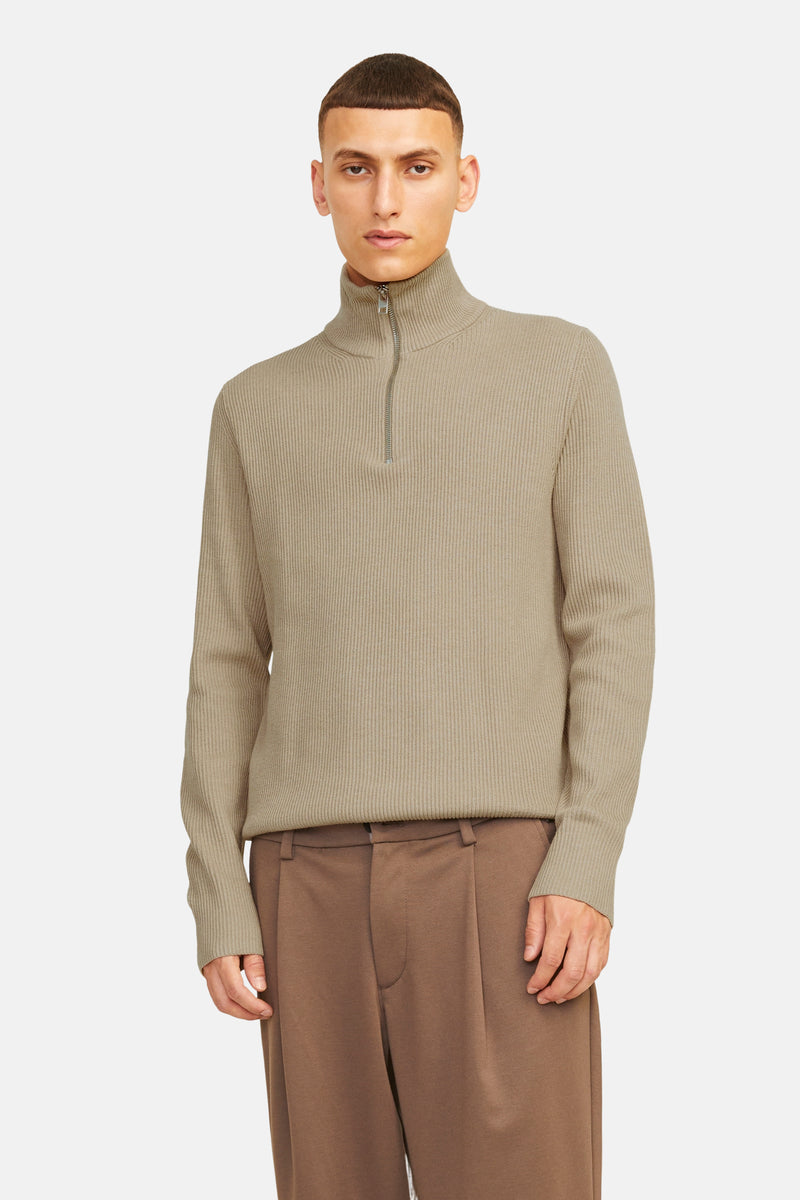 Trui met ronde hals beige - CORE BY JACK & JONES